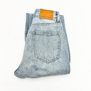 Denim Forum The Marlene '60s High Flare Wide Leg Denim Jeans Size 24 x 30L